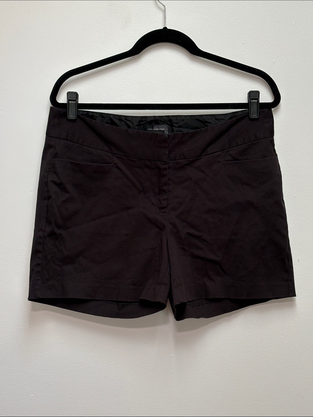 Preppy Black Dress pocketed Woman’s Shorts Sz 12
